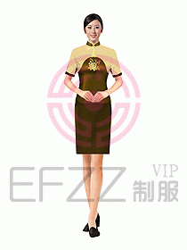 中餐服務(wù)員制服354