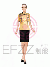 中餐服務(wù)員制服353