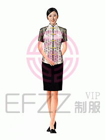 中餐服務(wù)員制服379