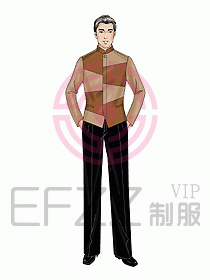 中餐服務(wù)員制服425