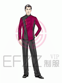 中餐服務(wù)員制服430