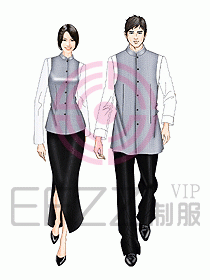 中餐服務(wù)員制服433