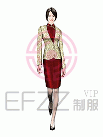 中餐服務(wù)員制服457