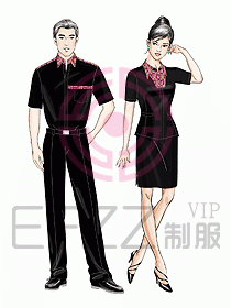 中餐服務(wù)員制服467