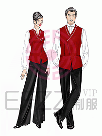 中餐服務(wù)員制服475