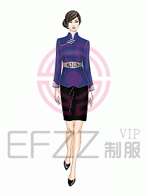 中餐服務(wù)員制服492