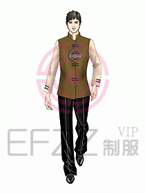 中餐服務(wù)員制服506