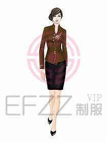 中餐服務(wù)員制服515