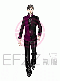 中餐服務(wù)員制服524