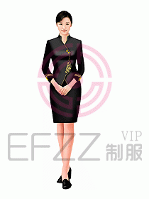 中餐服務(wù)員制服556