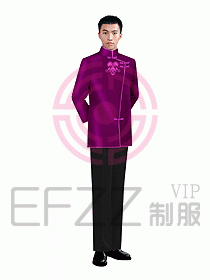 中餐服務(wù)員制服563