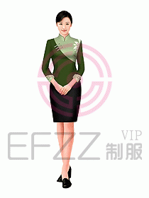 中餐服務(wù)員制服590