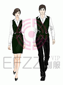 中餐服務(wù)員制服684