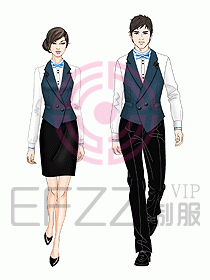 中餐服務(wù)員制服688
