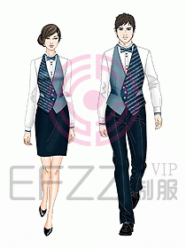 中餐服務(wù)員制服695