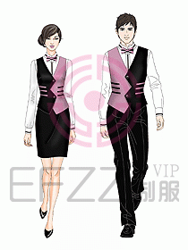 中餐服務(wù)員制服699