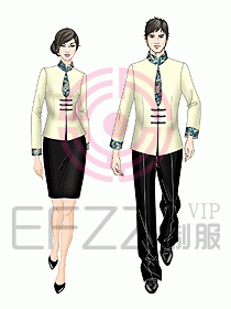 中餐服務(wù)員制服703