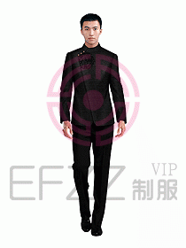 中餐服務(wù)員制服736