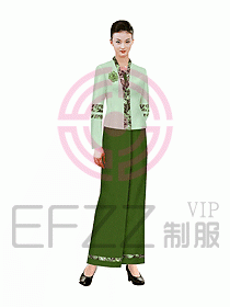 中餐迎賓制服024