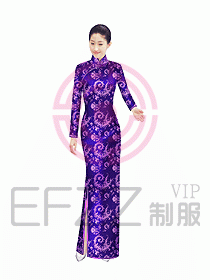 中餐迎賓制服107