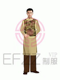 中餐迎賓制服124