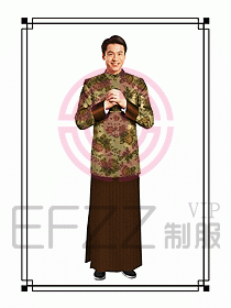 中餐迎賓制服130