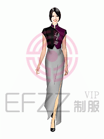 中餐迎賓制服225