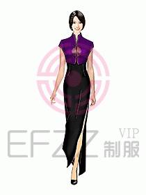 中餐迎賓制服230