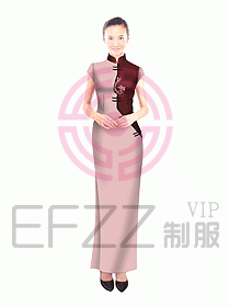 中餐迎賓制服259