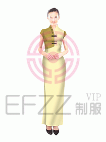中餐迎賓制服282