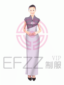 中餐迎賓制服287