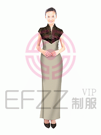 中餐迎賓制服288