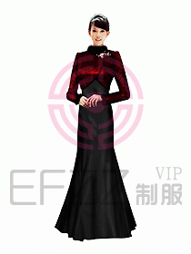 中餐迎賓制服299