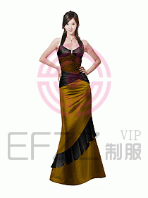 夜總會咨客服裝130