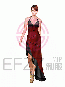 夜總會咨客服裝129