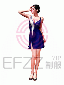 夜總會DJ小姐服裝264