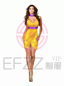 夜總會DJ小姐服裝292