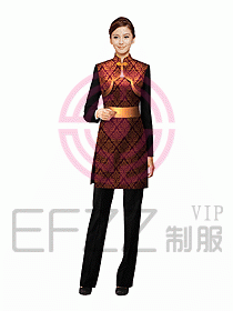 中餐服務(wù)員制服746