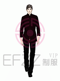 中餐服務(wù)員制服757