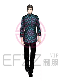 中餐服務(wù)員制服776