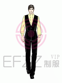 中餐傳菜服務(wù)員制服054