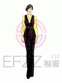 中餐傳菜服務(wù)員制服056