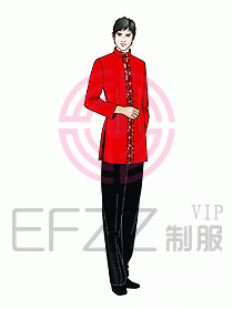 中餐傳菜服務(wù)員制服070