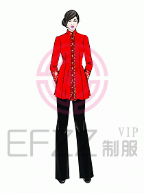 中餐傳菜服務(wù)員制服075