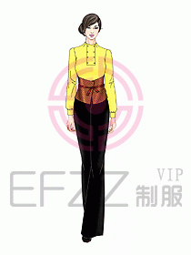 中餐領(lǐng)班制服068