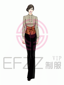 中餐領(lǐng)班制服069