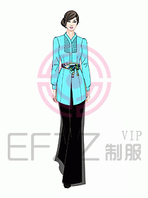 中餐領(lǐng)班制服084