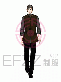 中餐服務(wù)員制服791