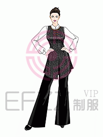 中餐服務(wù)員制服794