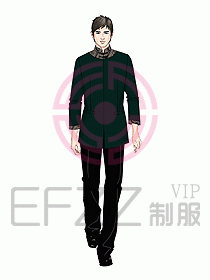 中餐服務(wù)員制服821